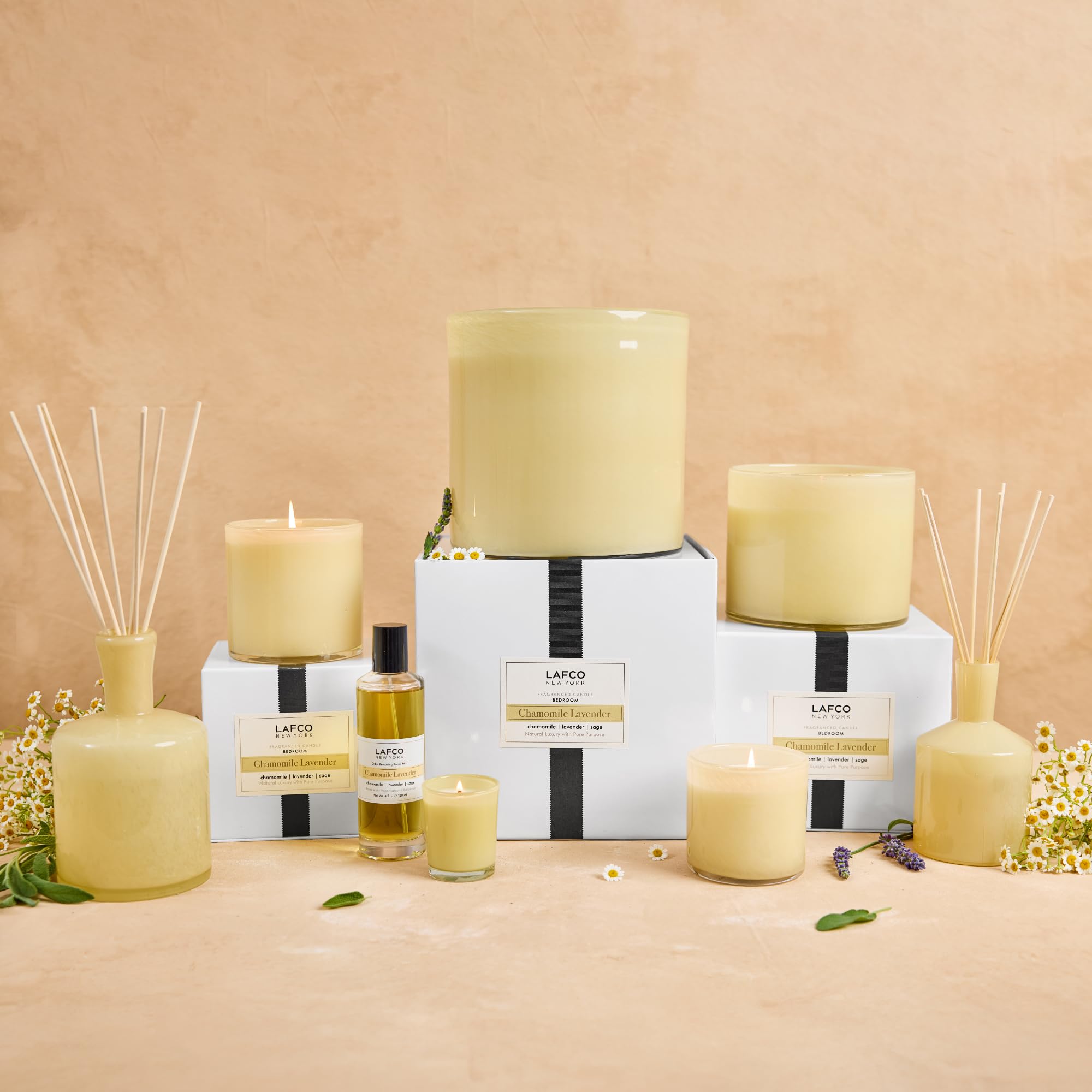 Amazon.com : LAFCO New York Signature Candle, Chamomile Lavender